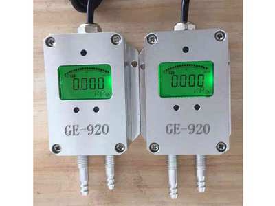 GE-920 공기 차압 트랜스미터